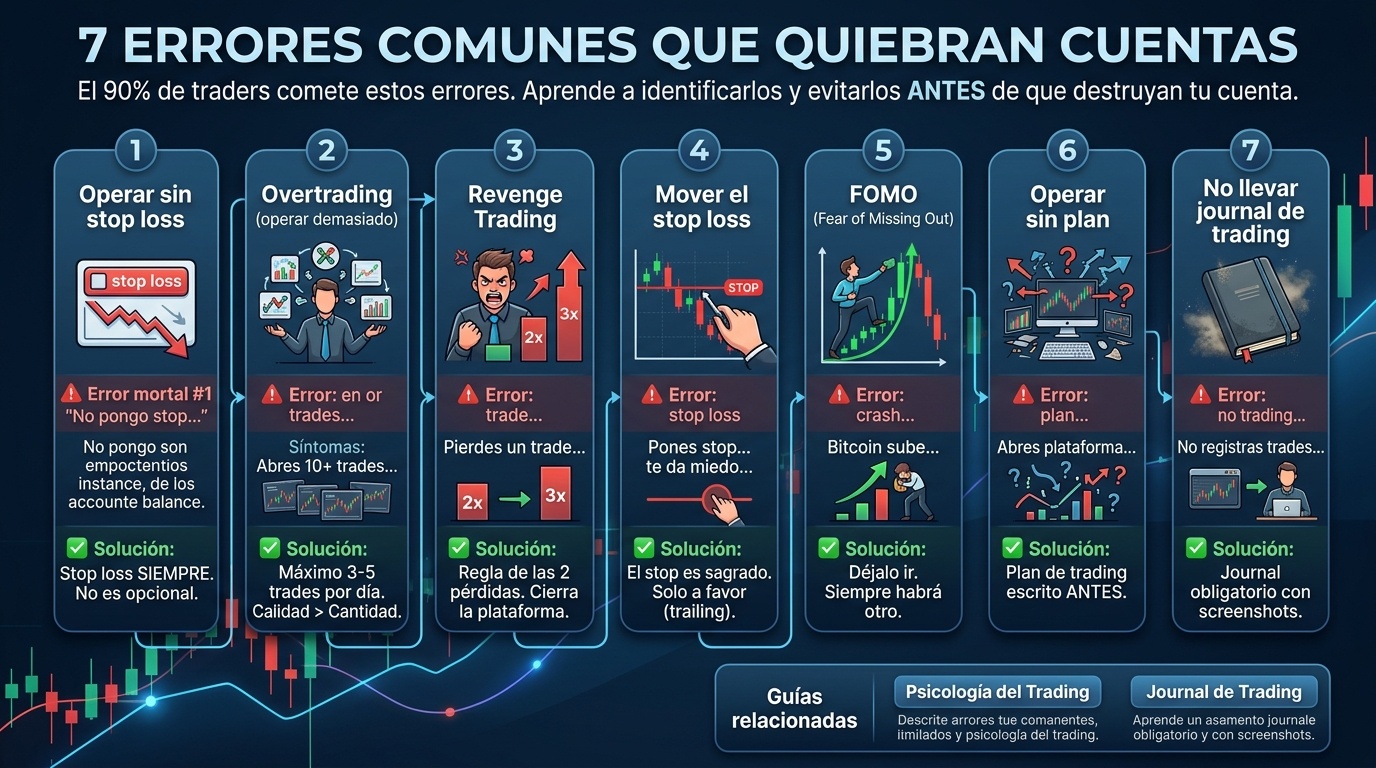 Errores Comunes Trading